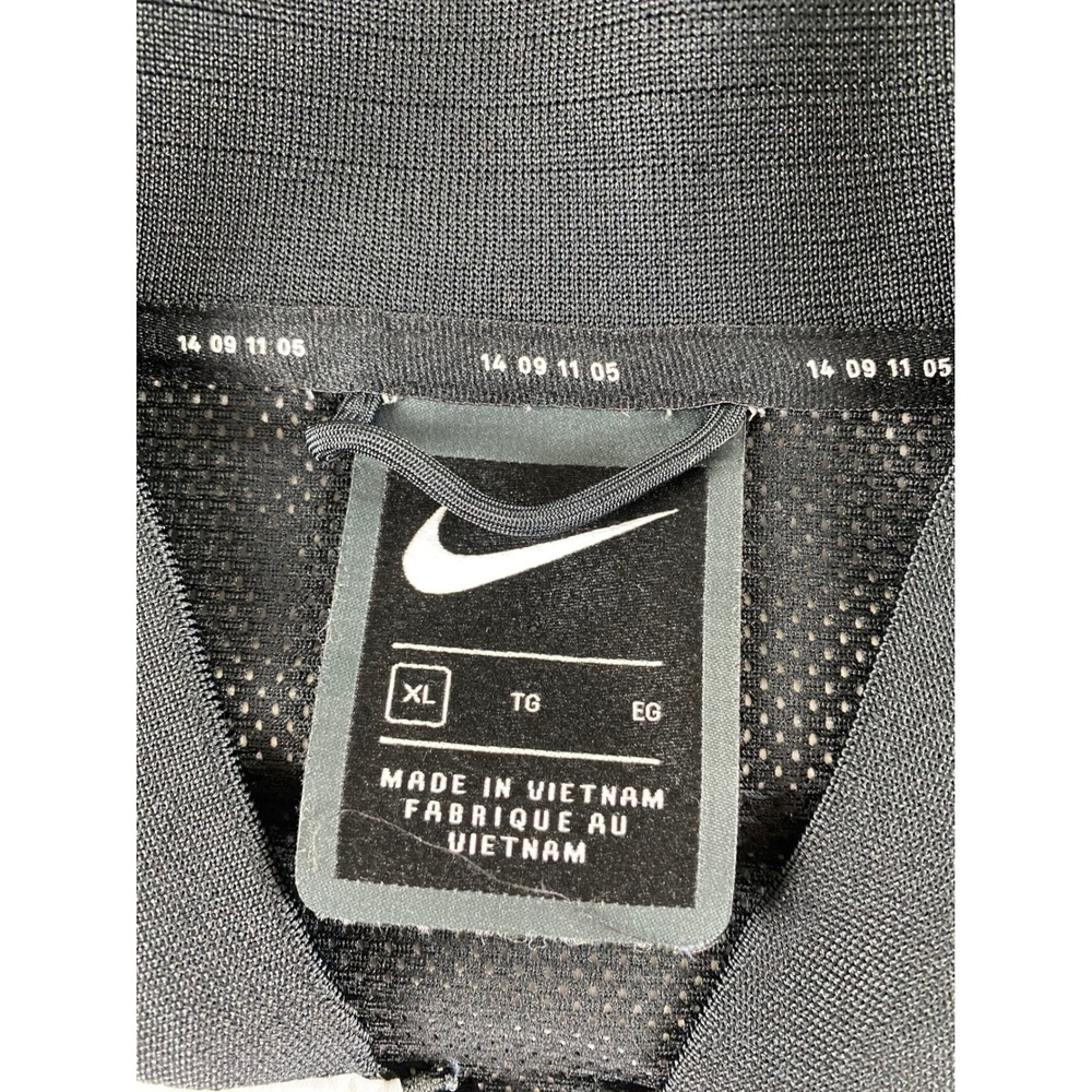 Nike Tech Pack Men XL Bomber Jacket Grey Grid Full Zip Textured Sportswear Coat - Picture 3 of 16